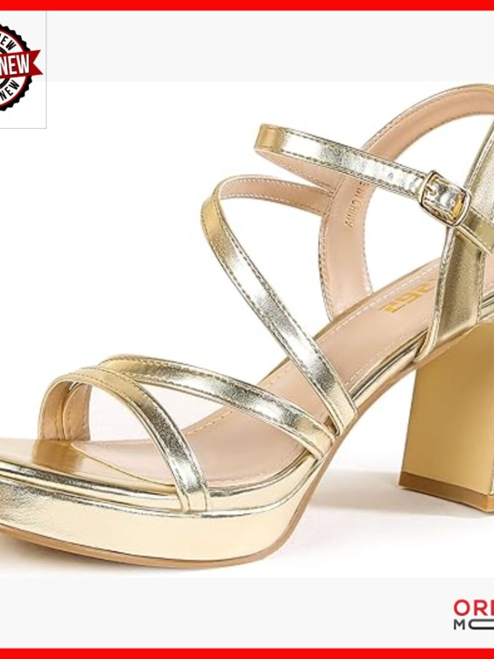 Platform Chunky Heels Ankle Strap Sandals Open Toe Wedding Prom Dress Shoes